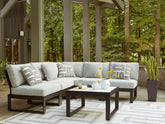 Homestyle Furniture - Ashley Furniture - Beachloft 5-Piece Outdoor Sectional - 5-Piece Outdoor Sectional - P490P2