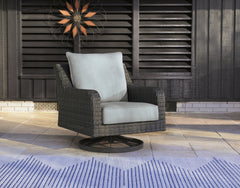 Homestyle Furniture - Ashley Furniture - Elite Park Outdoor Swivel Lounge with Cushion - Swivel Lounge w/ Cushion - P518-821