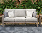 Homestyle Furniture - Ashley Furniture - Hillside Barn Outdoor Sofa with Cushion - Sofa with Cushion - P564-838