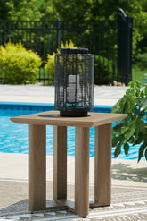 Homestyle Furniture - Ashley Furniture - Serene Bay Outdoor End Table - Square End Table - P671-702