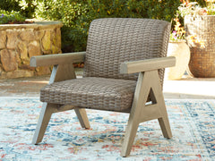 Homestyle Furniture - Ashley Furniture - Cliff Trails Outdoor Rocking Lounge Chair - Rocking Lounge Chair - PCP690-821