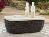 Homestyle Furniture - Ashley Furniture - Kimora Outdoor Coffee Table - Rectangular Cocktail Table - P711-701