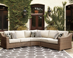Homestyle Furniture - Ashley Furniture - Beachcroft 3-Piece Outdoor Seating Set - 3-Piece Outdoor Seating Set - P791P6