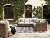 Homestyle Furniture - Ashley Furniture - Beachcroft 5-Piece Outdoor Seating Set - 5-Piece Outdoor Seating Set - P791P8