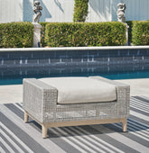Homestyle Furniture - Ashley Furniture - Seton Creek Outdoor Ottoman with Cushion - Ottoman with Cushion - P798-814