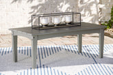 Homestyle Furniture - Ashley Furniture - Visola Outdoor Coffee Table - Rectangular Cocktail Table - P802-701