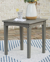 Homestyle Furniture - Ashley Furniture - Visola Outdoor End Table - Square End Table - P802-702