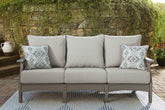 Homestyle Furniture - Ashley Furniture - Visola Outdoor Sofa with Cushion - Sofa with Cushion - P802-838