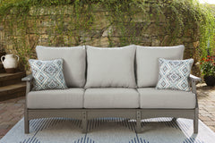 Homestyle Furniture - Ashley Furniture - Visola Outdoor Sofa with Cushion - Sofa with Cushion - P802-838