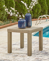 Homestyle Furniture - Ashley Furniture - Silo Point Outdoor End Table - Square End Table - P804-702