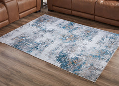 Homestyle Furniture - Ashley Furniture - Garyard 5' x 7' Washable Rug - 5' x 7' Washable Rug - R405772