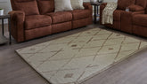Homestyle Furniture - Ashley Furniture - Guyford 5' x 7' Rug - 5' x 7' Rug - R406872