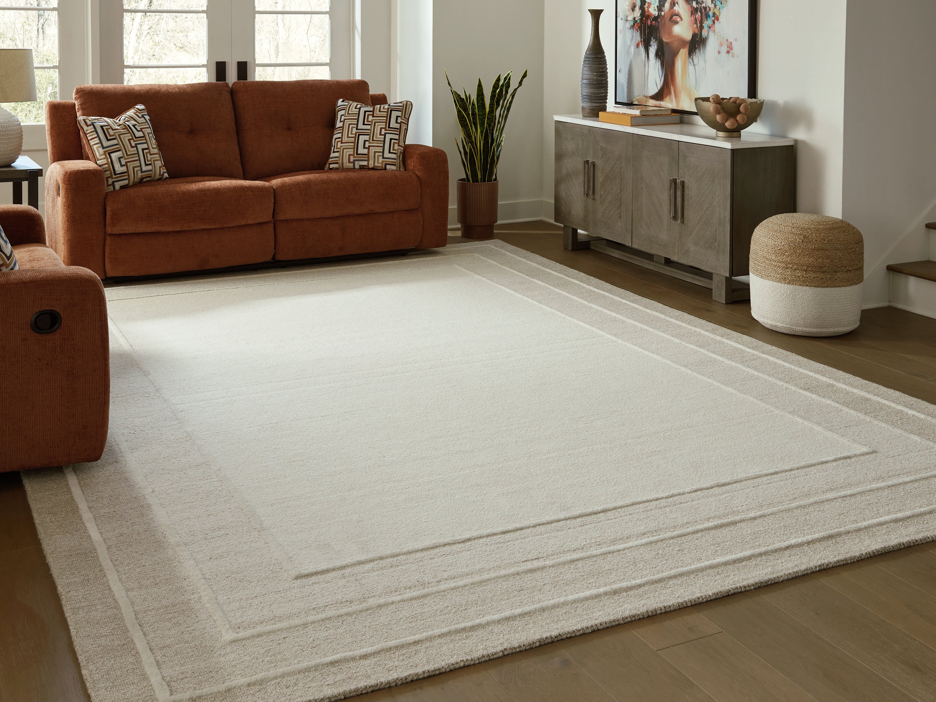 Homestyle Furniture - Ashley Furniture - Teelgan Extra Large Rug - Extra Large Rug - R407310