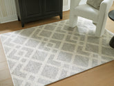 Homestyle Furniture - Ashley Furniture - Unawick Medium Rug - Medium Rug - R407332
