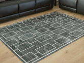 Homestyle Furniture - Ashley Furniture - Elderland Washable 5' x 7' Area Rug - Washable 5' x 7' Area Rug - R407402
