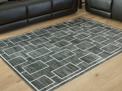 Homestyle Furniture - Ashley Furniture - Elderland Washable 5' x 7' Area Rug - Washable 5' x 7' Area Rug - R407402