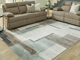 Homestyle Furniture - Ashley Furniture - Larkport Washable 8' x 10' Area Rug - Washable 8' x 10' Area Rug - R407411
