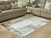 Homestyle Furniture - Ashley Furniture - Larkport Washable 5' x 7' Area Rug - Washable 5' x 7' Area Rug - R407412