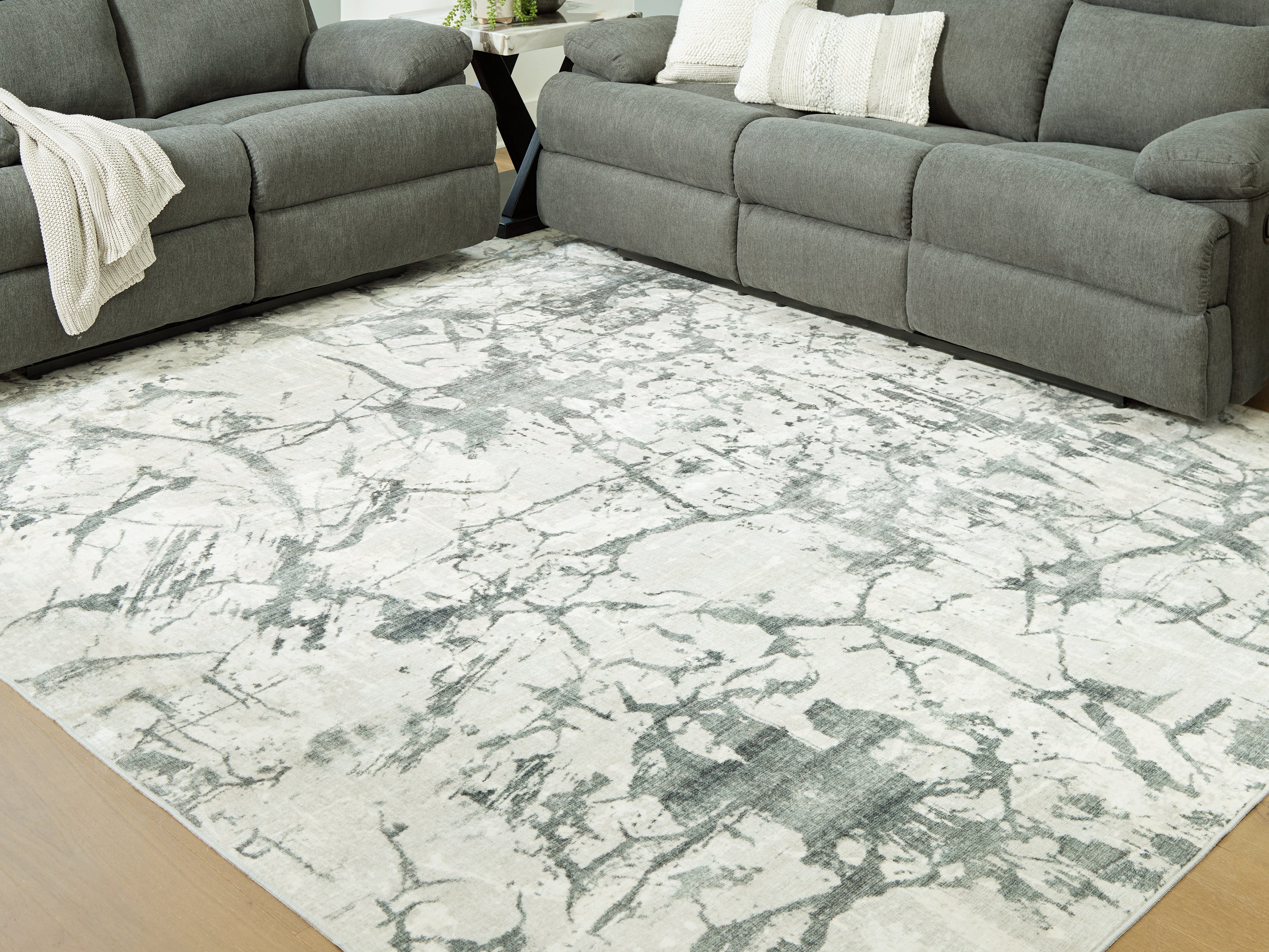 Homestyle Furniture - Ashley Furniture - Tobinbury Washable 8' x 10' Area Rug - Washable 8' x 10' Area Rug - R407421