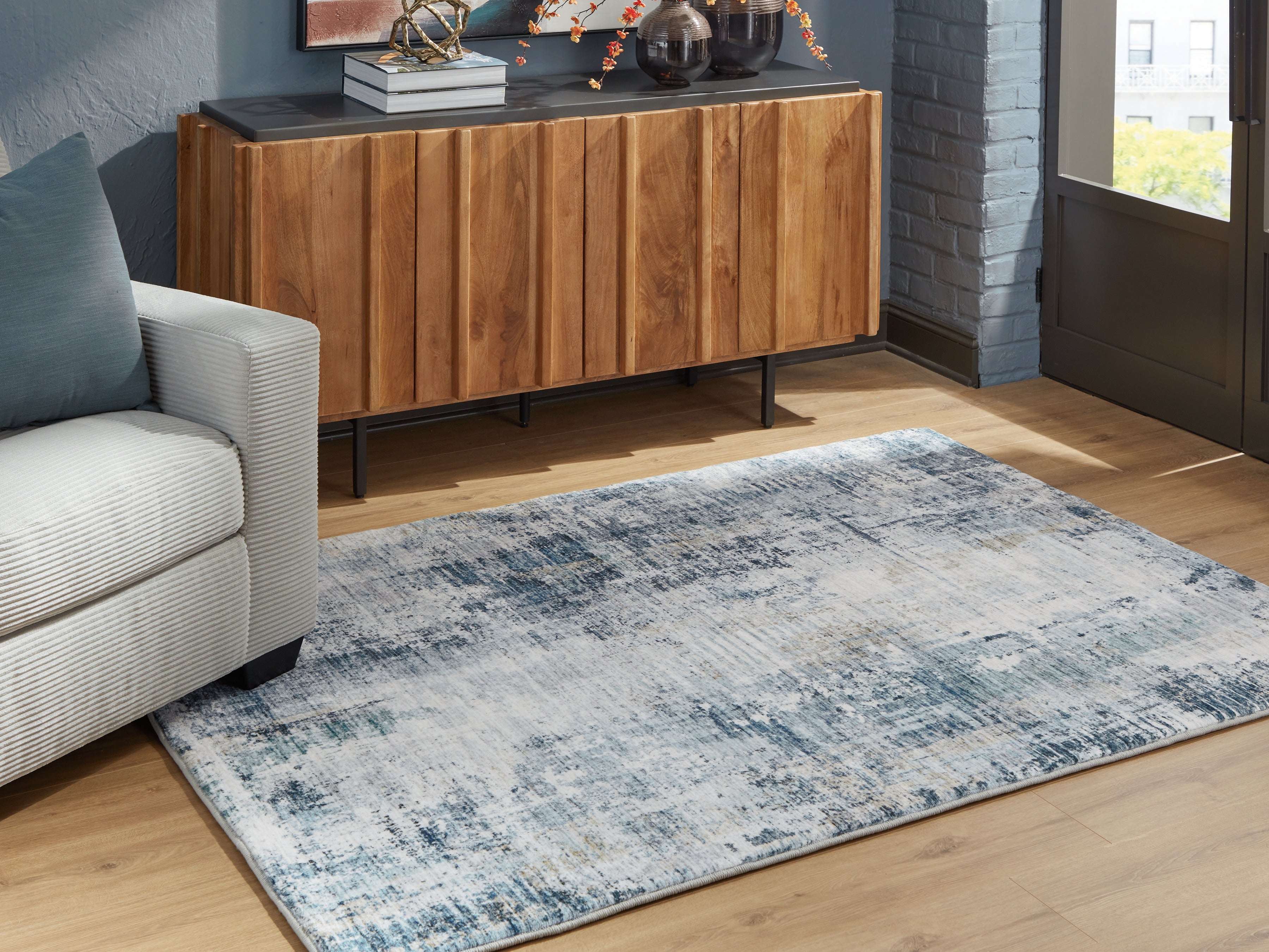Homestyle Furniture - Ashley Furniture - Arlenmont 5' x 7' Memory Foam Area Rug - 5' x 7' Memory Foam Area Rug - R407482