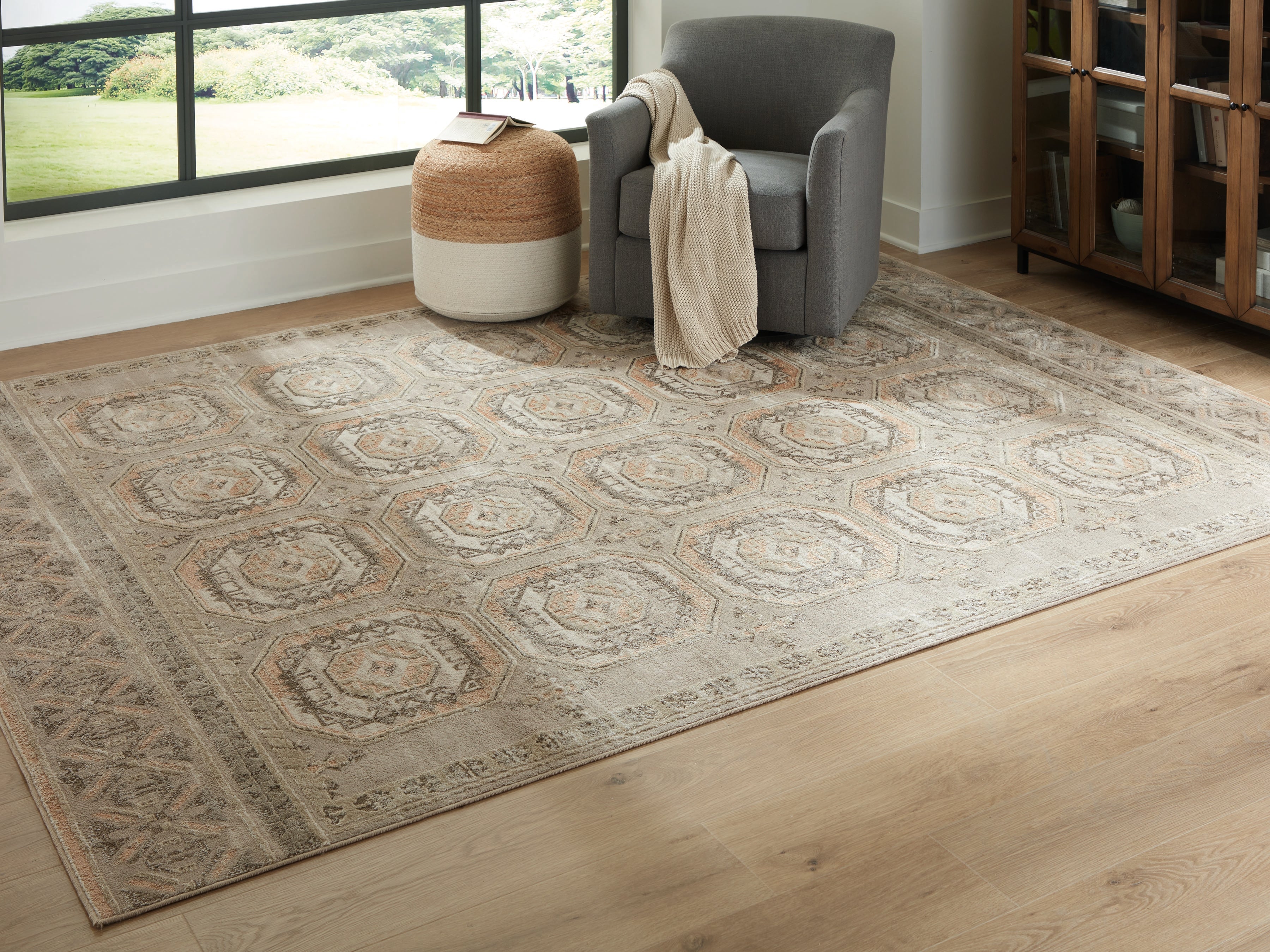 Homestyle Furniture - Ashley Furniture - Bachby 7'10" x 10' Area Rug - 7'10" x 10' Area Rug - R407681