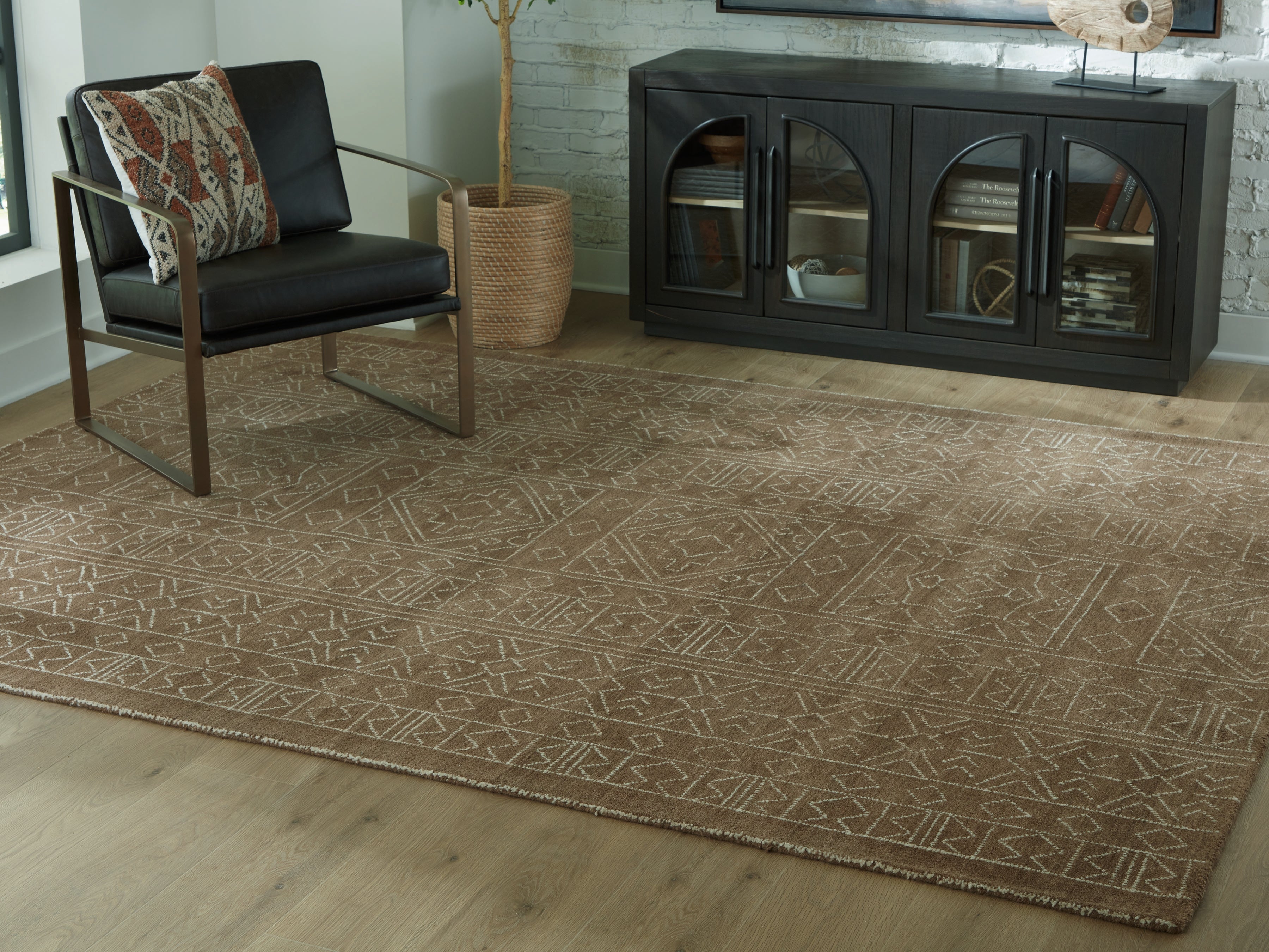 Homestyle Furniture - Ashley Furniture - Merrittman 7'8" x 10' Area Rug - 7'8" x 10' Area Rug - R407701