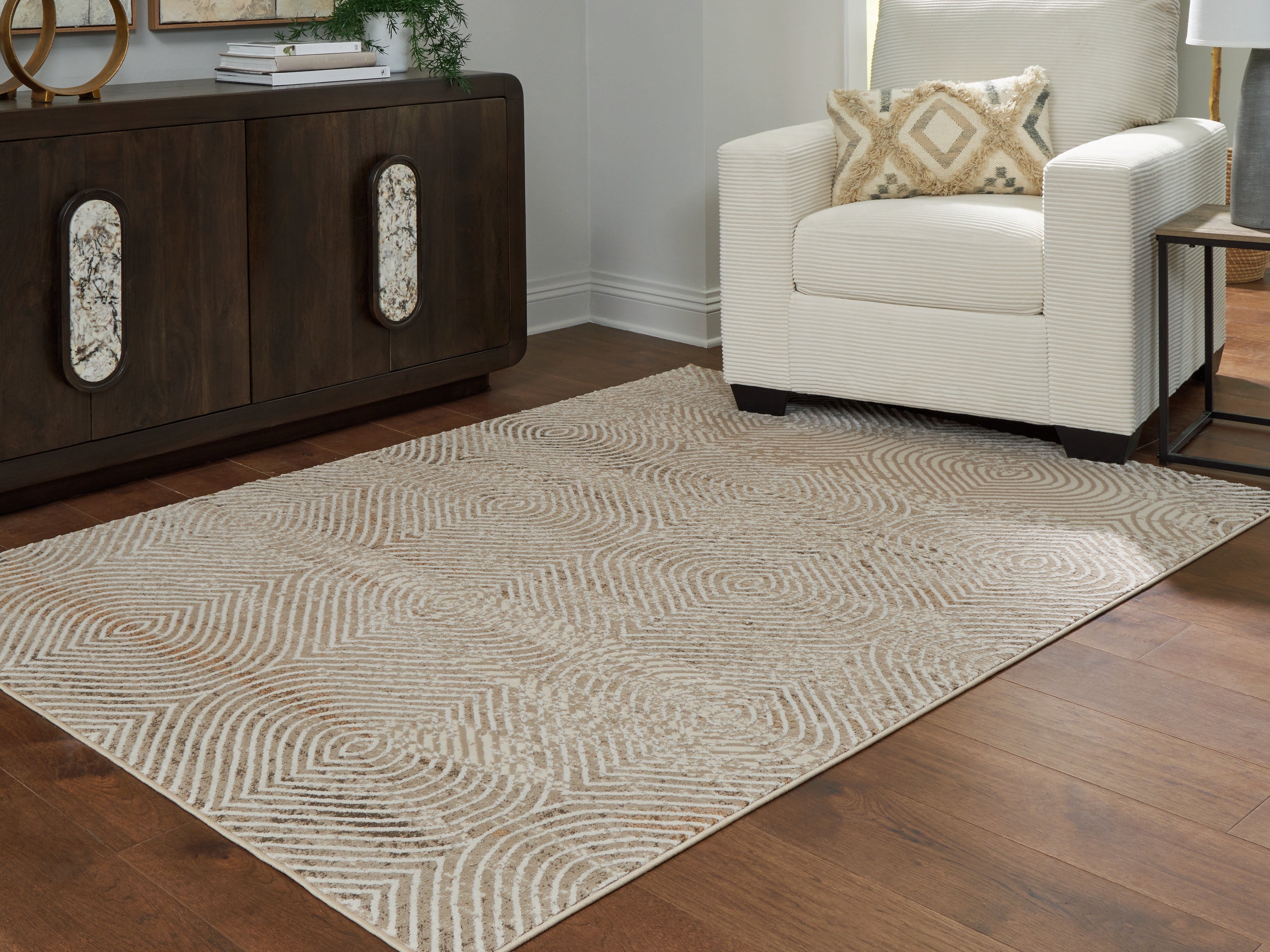 Homestyle Furniture - Ashley Furniture - Bachus 5'3" x 7' Area Rug - 5'3" x 7' Area Rug - R407752