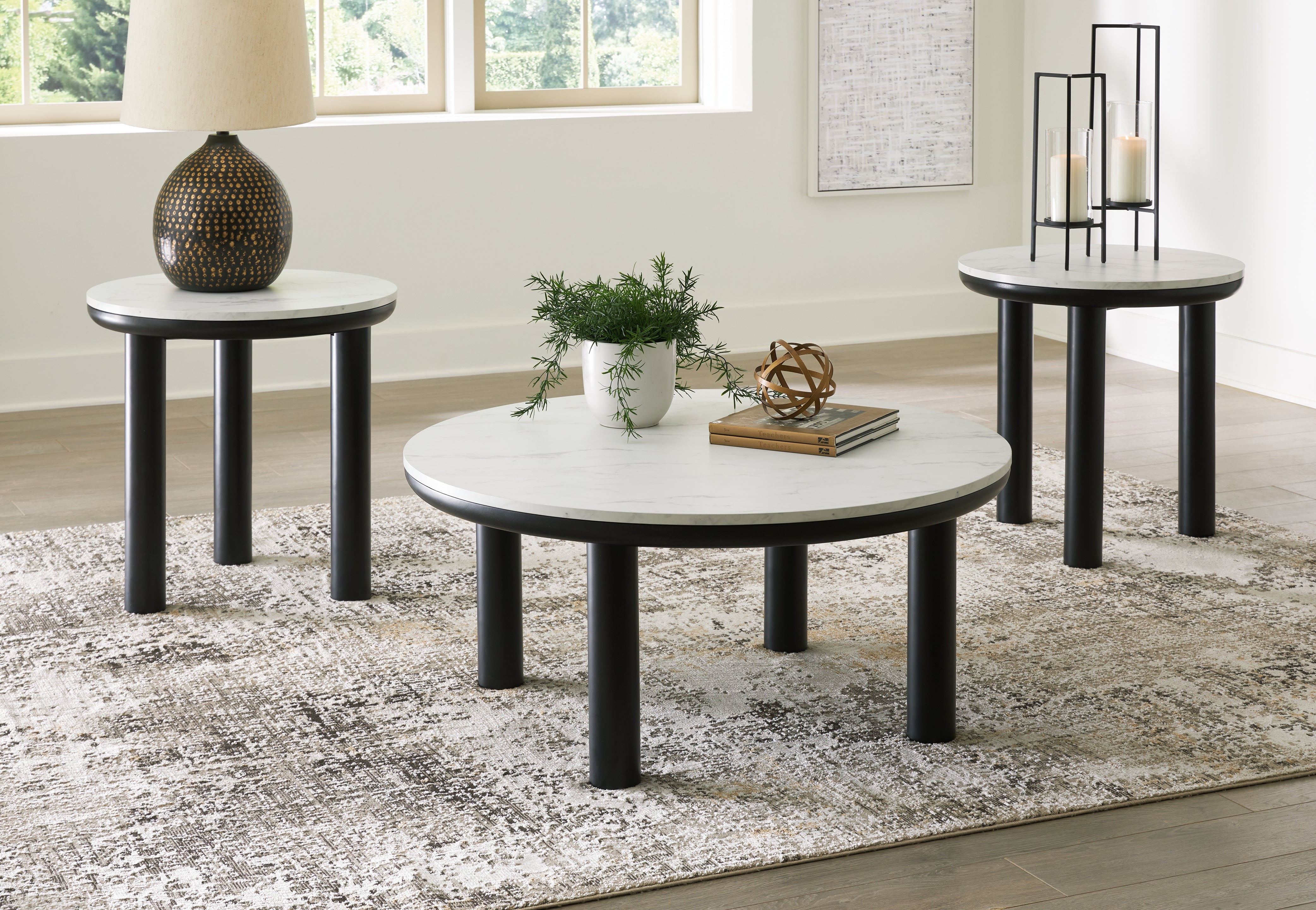Homestyle Furniture - Ashley Furniture - Xandrum Table (Set of 3) - Occasional Table Set (3/CN) - T159-13
