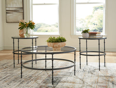 Homestyle Furniture - Ashley Furniture - Kellyco Table (Set of 3) - Occasional Table Set (3/CN) - T246-13