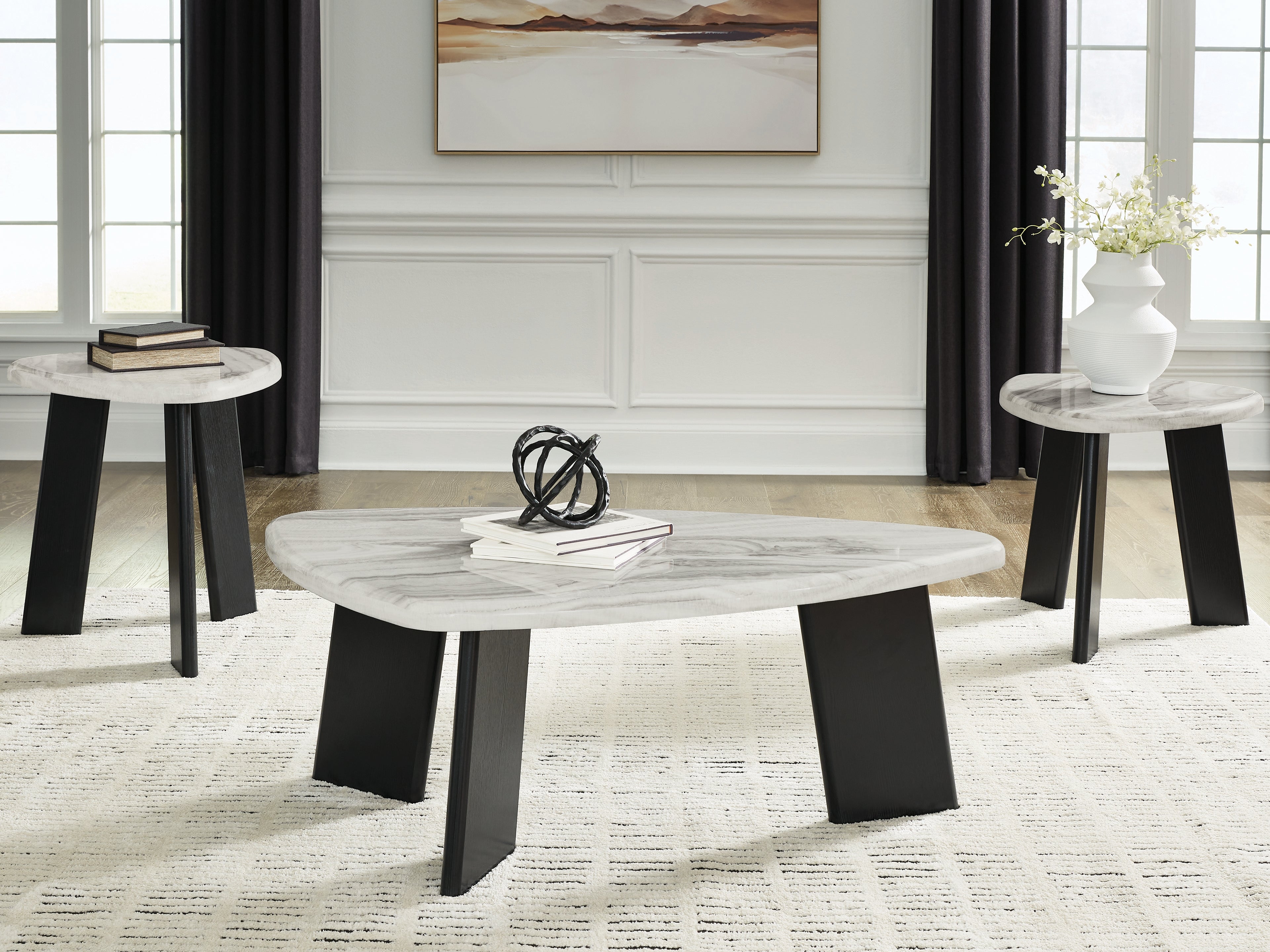 Homestyle Furniture - Ashley Furniture - Lilyberg Table (Set of 3) - Occasional Table Set (3/CN) - T389-13