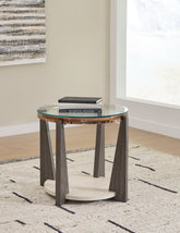 Homestyle Furniture - Ashley Furniture - Frazwa End Table - Round End Table - T432-6