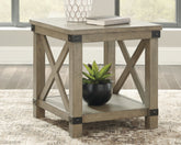 Homestyle Furniture - Ashley Furniture - Aldwin End Table - Rectangular End Table - T457-3