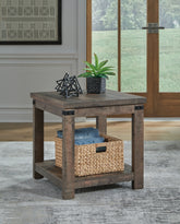 Homestyle Furniture - Ashley Furniture - Hollum End Table - Square End Table - T466-2