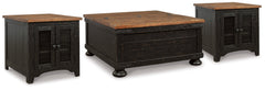 Homestyle Furniture - Ashley Furniture - Valebeck Coffee Table and 2 End Tables - Coffee Table and 2 End Tables - T468T2