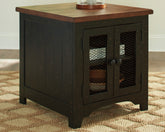 Homestyle Furniture - Ashley Furniture - Valebeck End Table - Rectangular End Table - T468-3