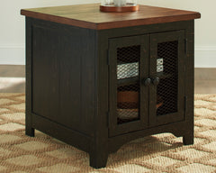 Homestyle Furniture - Ashley Furniture - Valebeck End Table - Rectangular End Table - T468-3