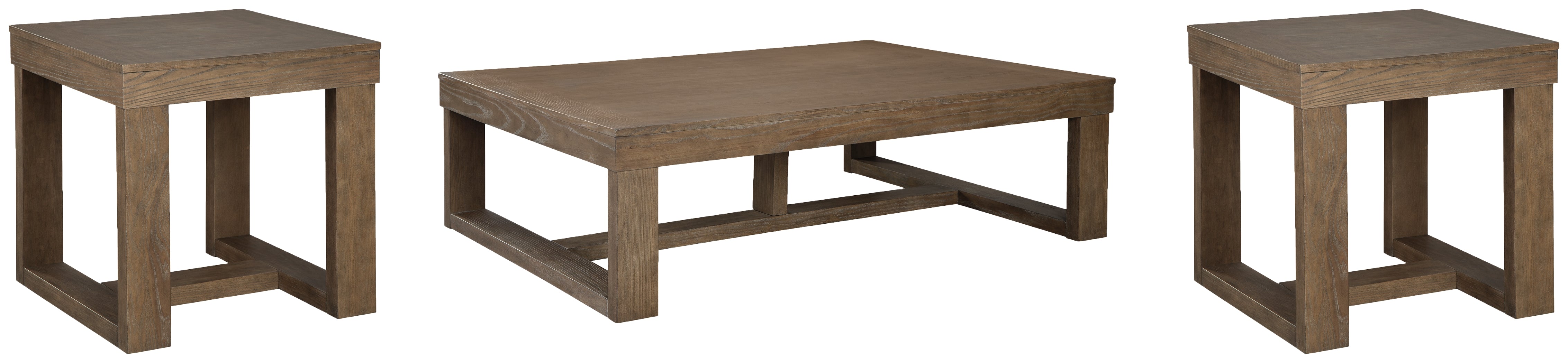 Homestyle Furniture - Ashley Furniture - Cariton Coffee Table and 2 End Tables - Coffee Table and 2 End Tables - T471T1
