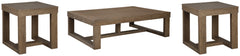 Homestyle Furniture - Ashley Furniture - Cariton Coffee Table and 2 End Tables - Coffee Table and 2 End Tables - T471T1