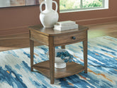 Homestyle Furniture - Ashley Furniture - Burkbyer End Table - Rectangular End Table - T513-3