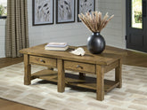 Homestyle Furniture - Ashley Furniture - Vandenmore Coffee Table - Rectangular Cocktail Table - T539-1