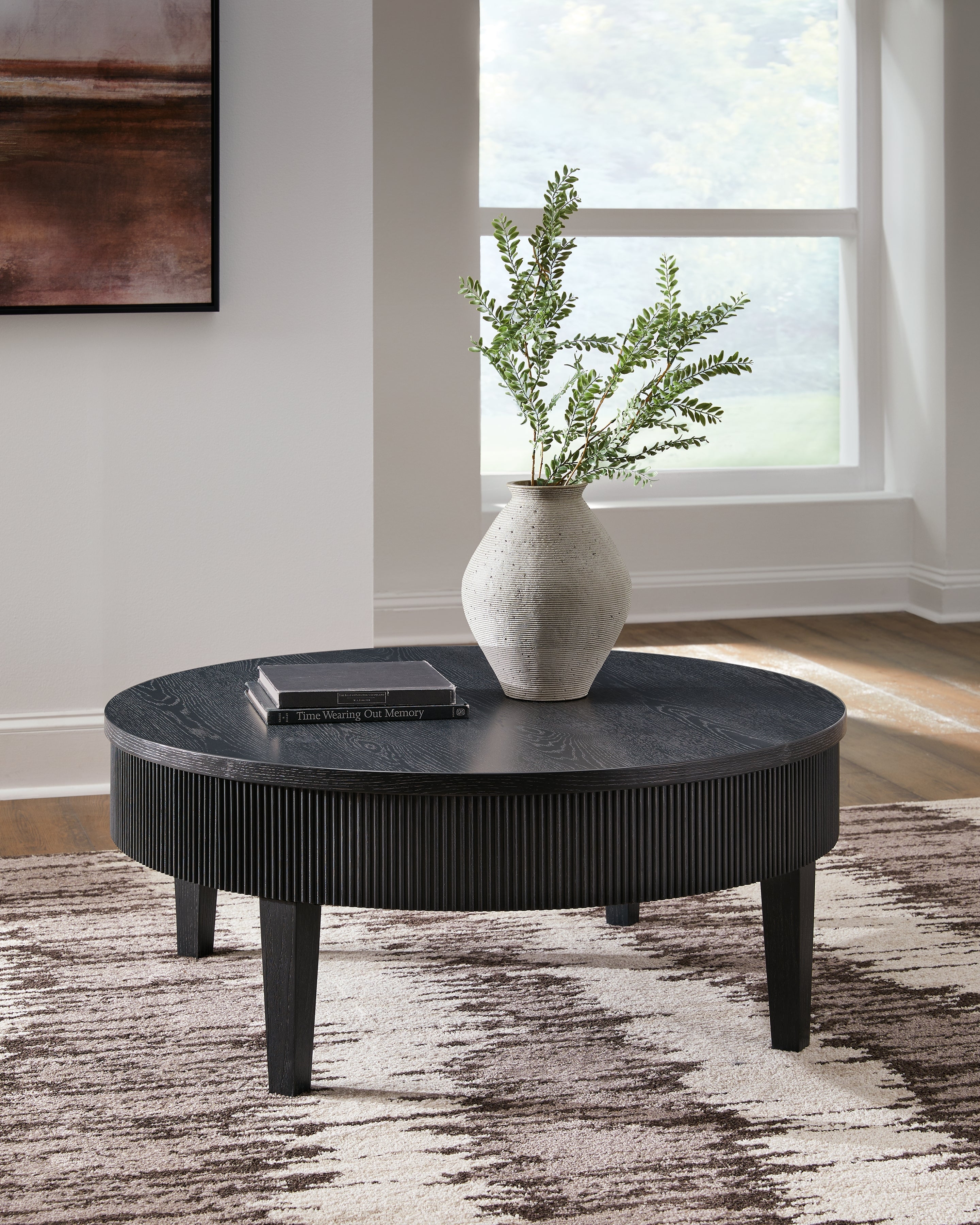 Homestyle Furniture - Ashley Furniture - Marstream Coffee Table - Round Cocktail Table - T551-8