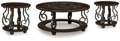 Homestyle Furniture - Ashley Furniture - Frallyn Coffee Table and 2 Ends - Coffee Table and 2 Ends - T623T1