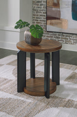Homestyle Furniture - Ashley Furniture - Kraeburn End Table - Round End Table - T624-6