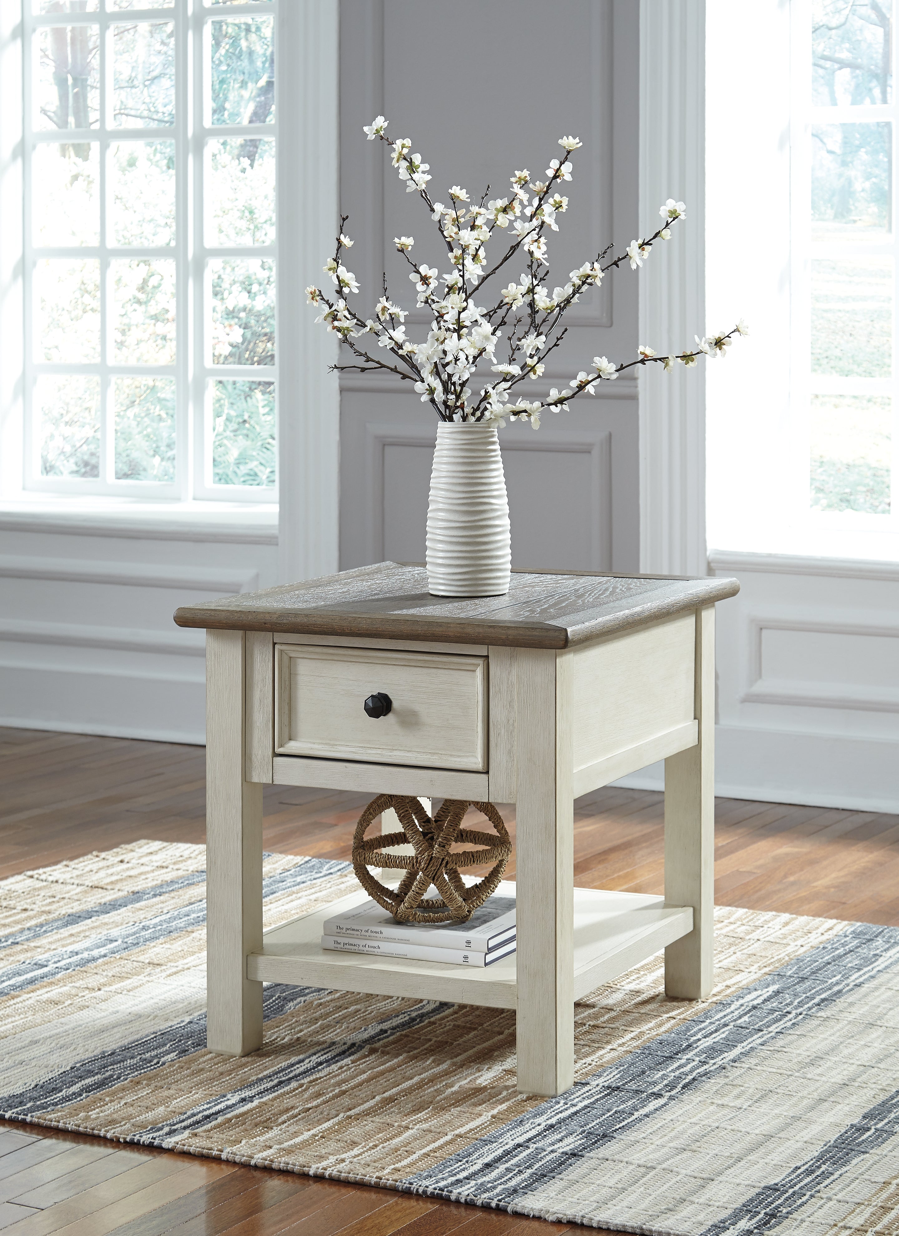 Homestyle Furniture - Ashley Furniture - Bolanburg End Table - Rectangular End Table - T637-3