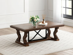 Homestyle Furniture - Ashley Furniture - Maylee Coffee Table - Rectangular Cocktail Table - T647-1