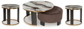 Homestyle Furniture - Ashley Furniture - Jazmore Coffee Table and 2 Ends - Coffee Table and 2 Ends - T671T1