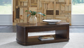 Homestyle Furniture - Ashley Furniture - Korestone Lift-Top Coffee Table - Lift Top Cocktail Table - T679-9