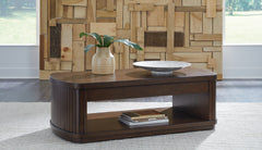 Homestyle Furniture - Ashley Furniture - Korestone Lift-Top Coffee Table - Lift Top Cocktail Table - T679-9