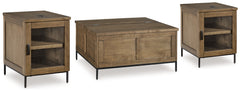 Homestyle Furniture - Ashley Furniture - Torlanta Coffee Table and 2 End Tables - Coffee Table and 2 End Tables - T686T1
