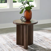 Homestyle Furniture - Ashley Furniture - Korestone End Table - Round End Table - T689-6
